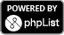 powered by phpList 3.6.2, © phpList ltd