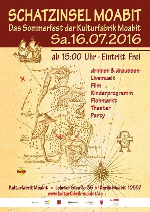 Schnaps im Silbersee in Berlin: „Schatzinsel Moabit – Sommerfest“