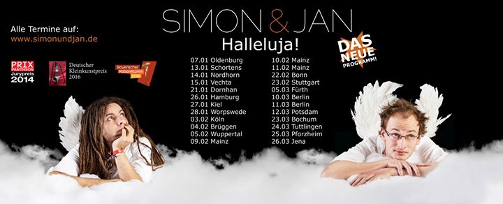 Simon & Jan – Halleluja! (live in Frankfurt)